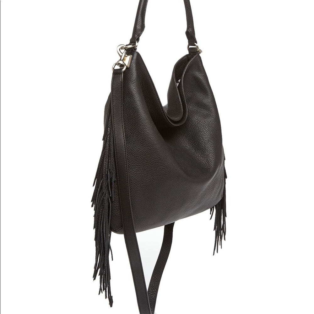 Rebecca Minkoff Fringe Moto Hobo